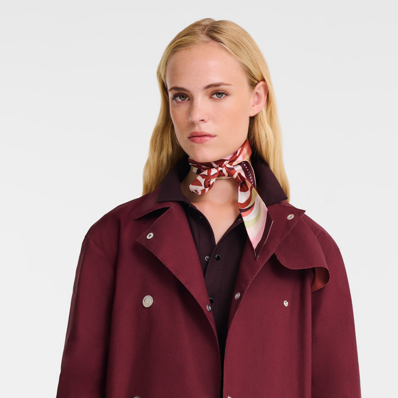 Longchamp En Pleine Vague Headband Cognac - Silk outlook