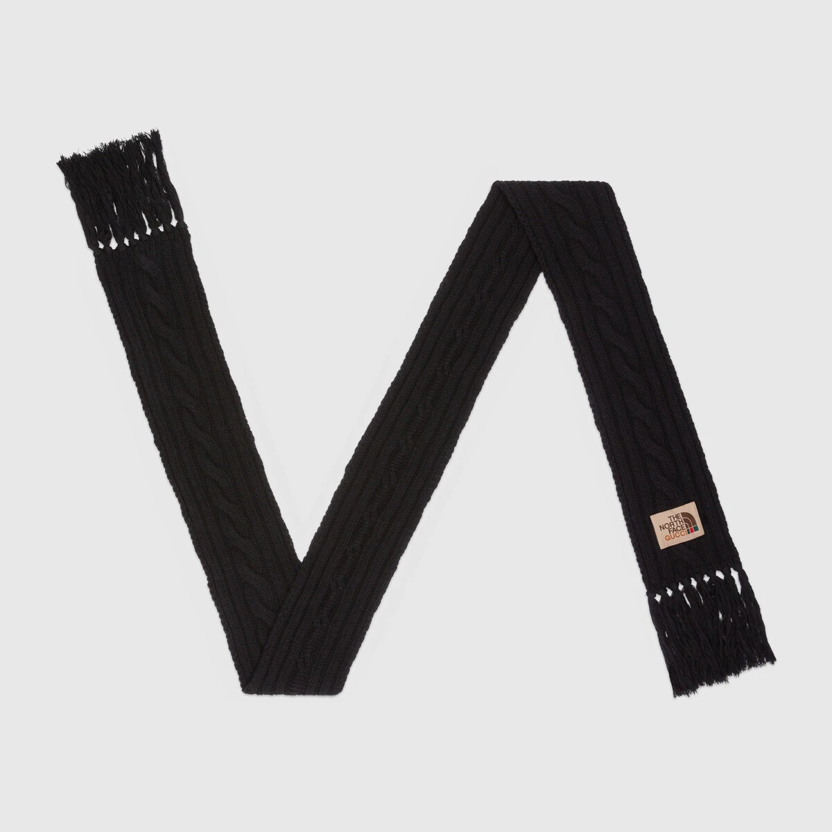 The North Face x Gucci wool scarf - 2