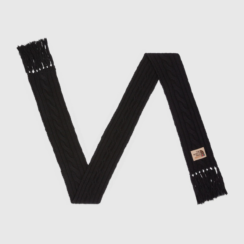 GUCCI The North Face x Gucci wool scarf outlook