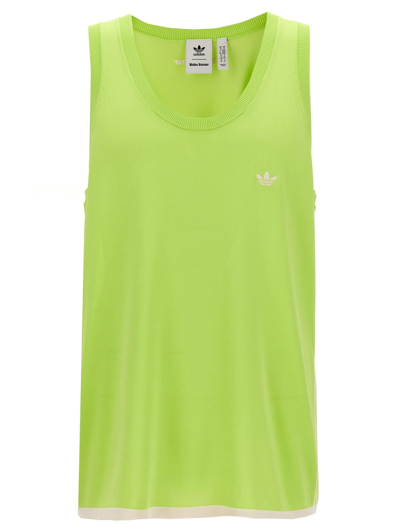 Adidas Originals X Wales Bonner Tank Top Tops Yellow - 1