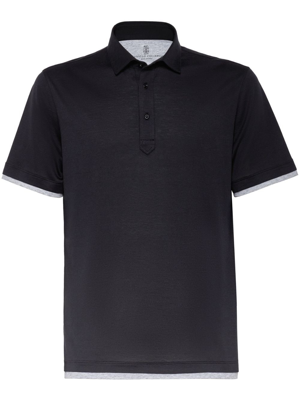 cotton polo shirt - 1