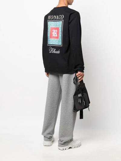 Rhude Casino logo sweatshirt outlook