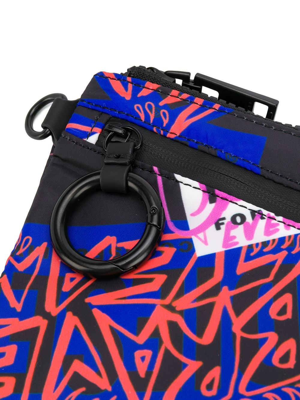 graphic print cross body bag - 4