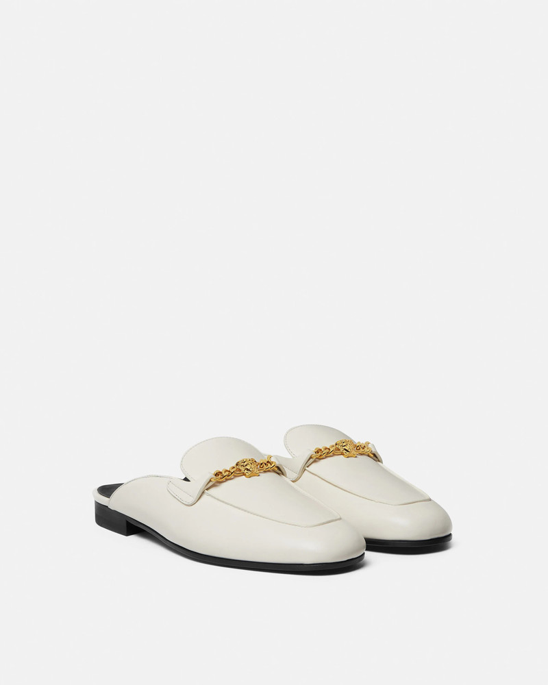 VERSACE Medusa Leather Slippers outlook