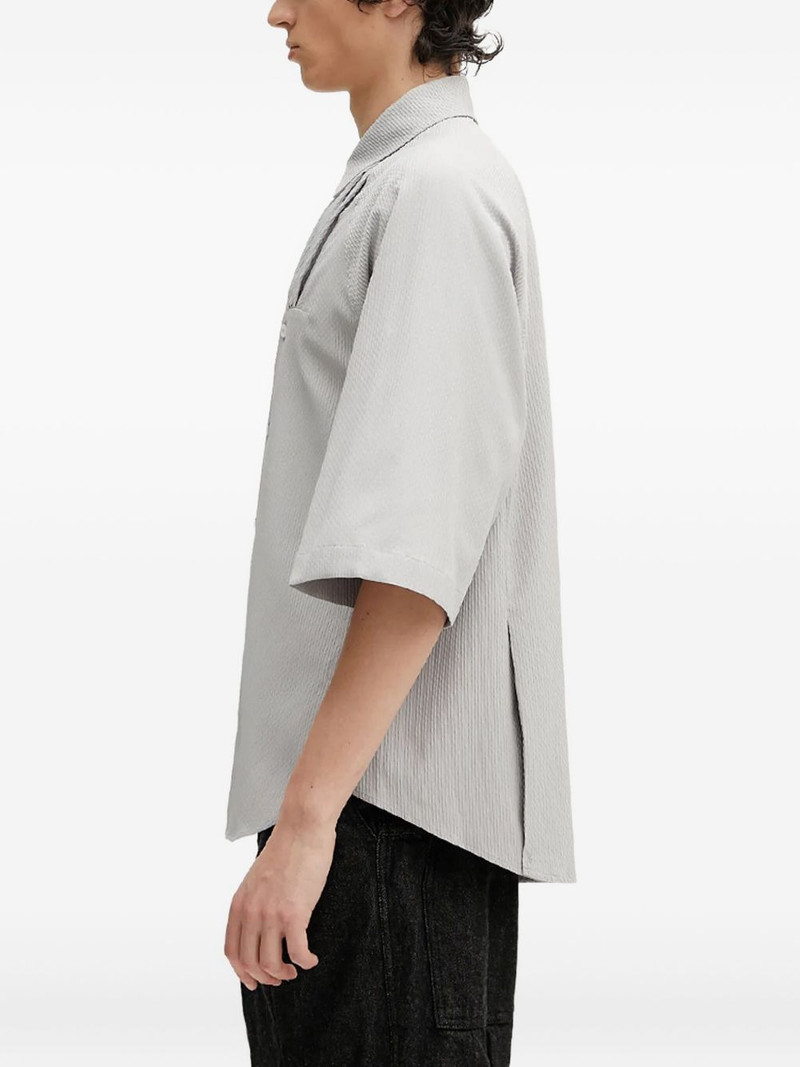 ADER error pleated short-sleeve shirt outlook