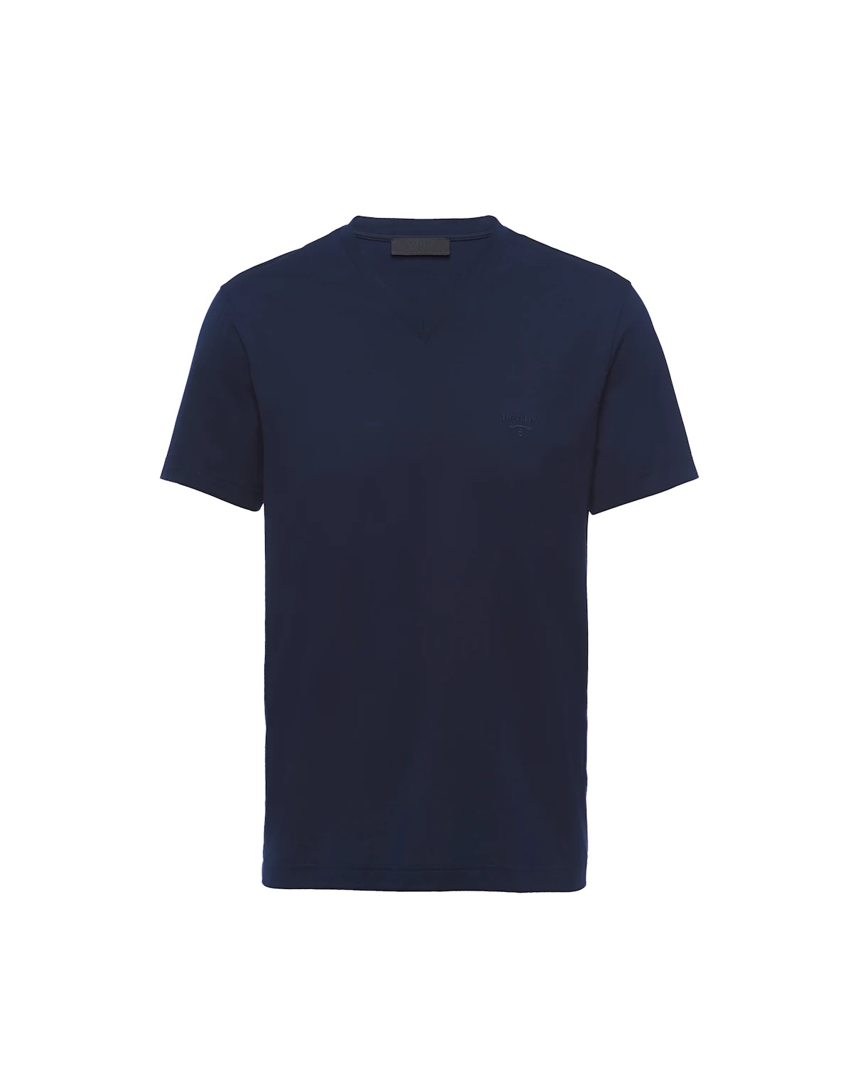 Stretch cotton T-shirt - 1
