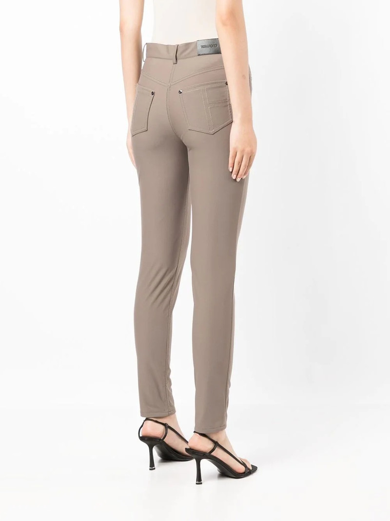 Glossy skinny jeans 4