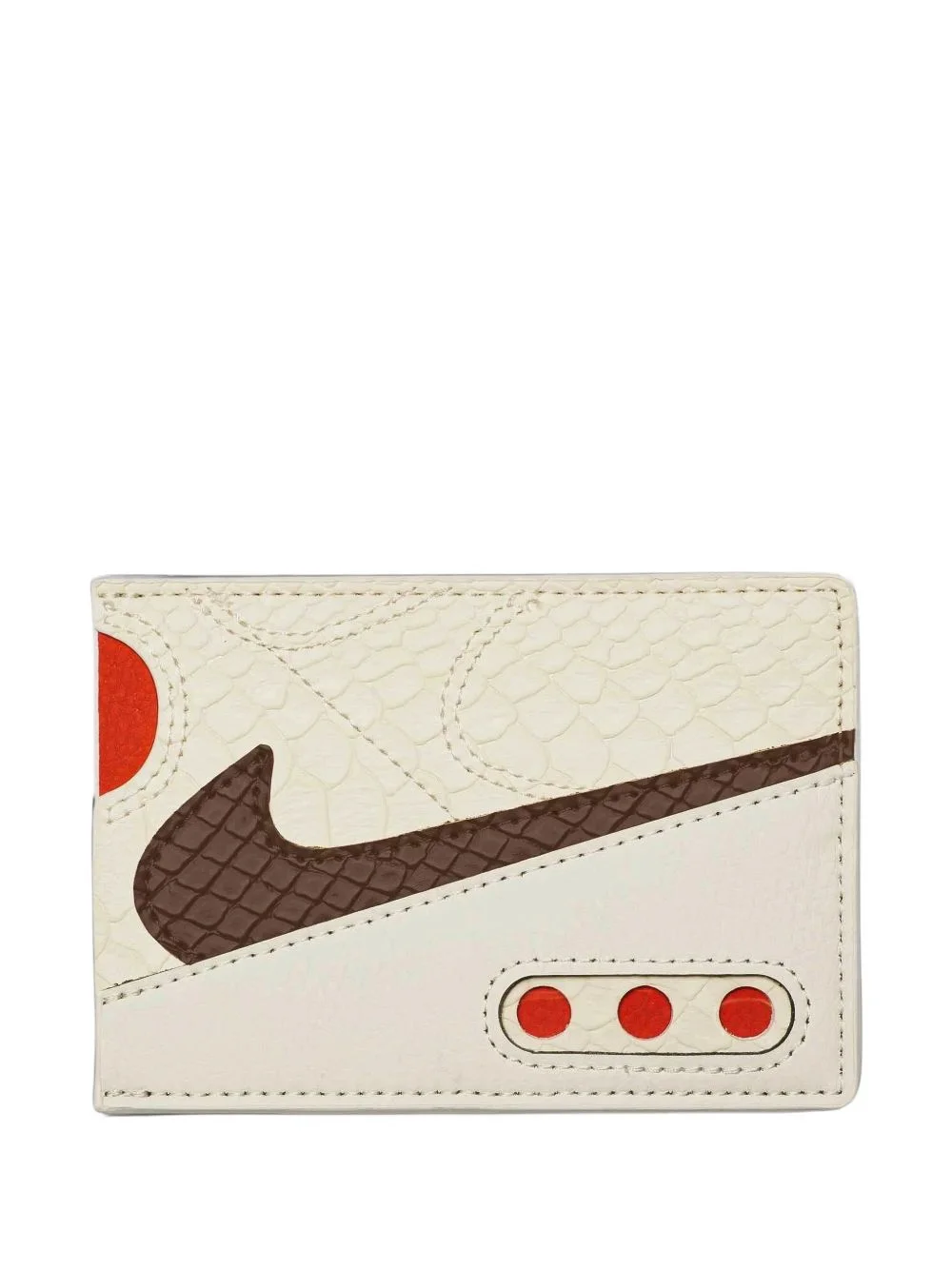 Air Max 90 snake-effect card holder - 1