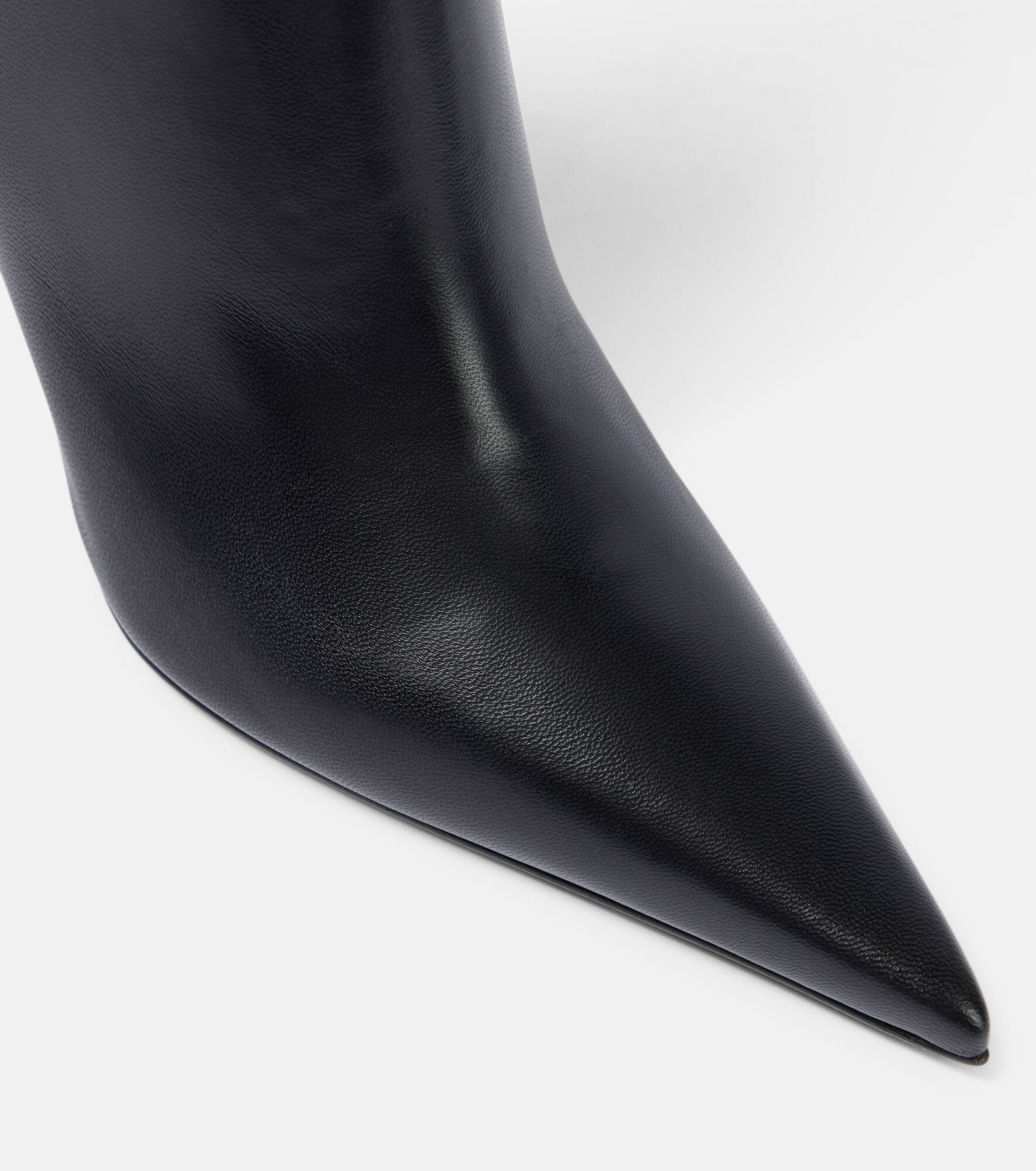 Barbara 90 leather boots - 5