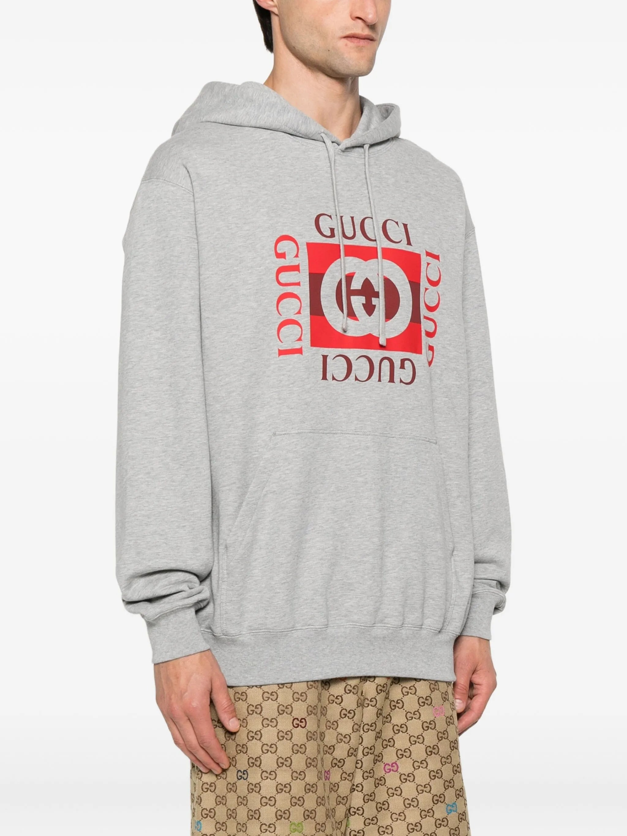Gucci Logo-print Cotton Hoodie - 2