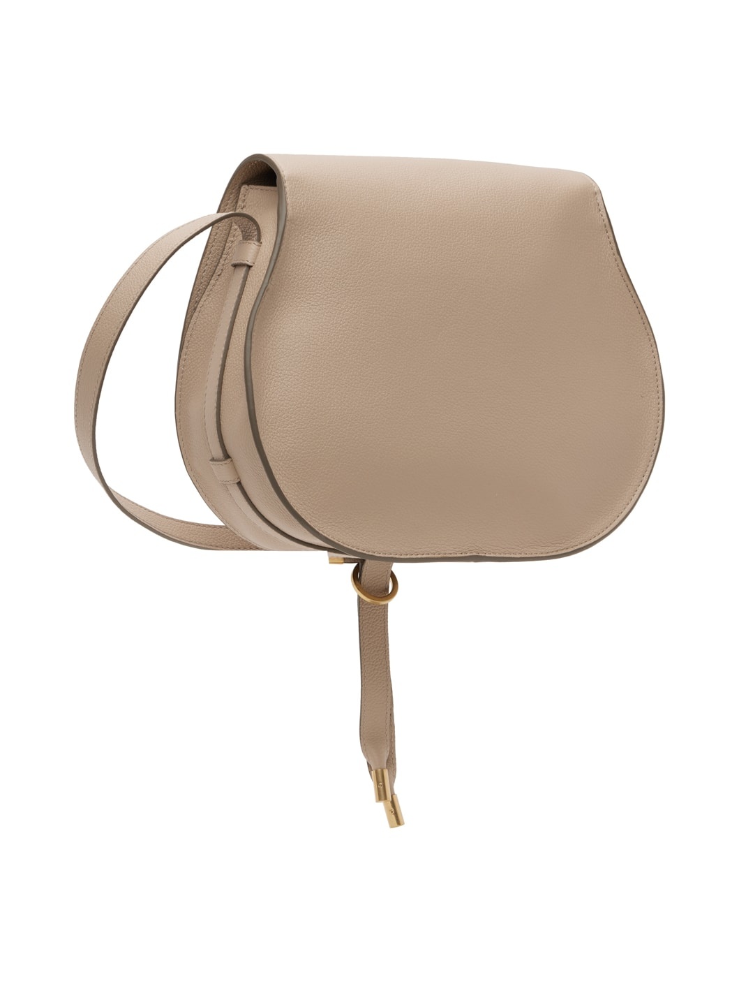 Tan Medium Marcie Saddle Bag - 3