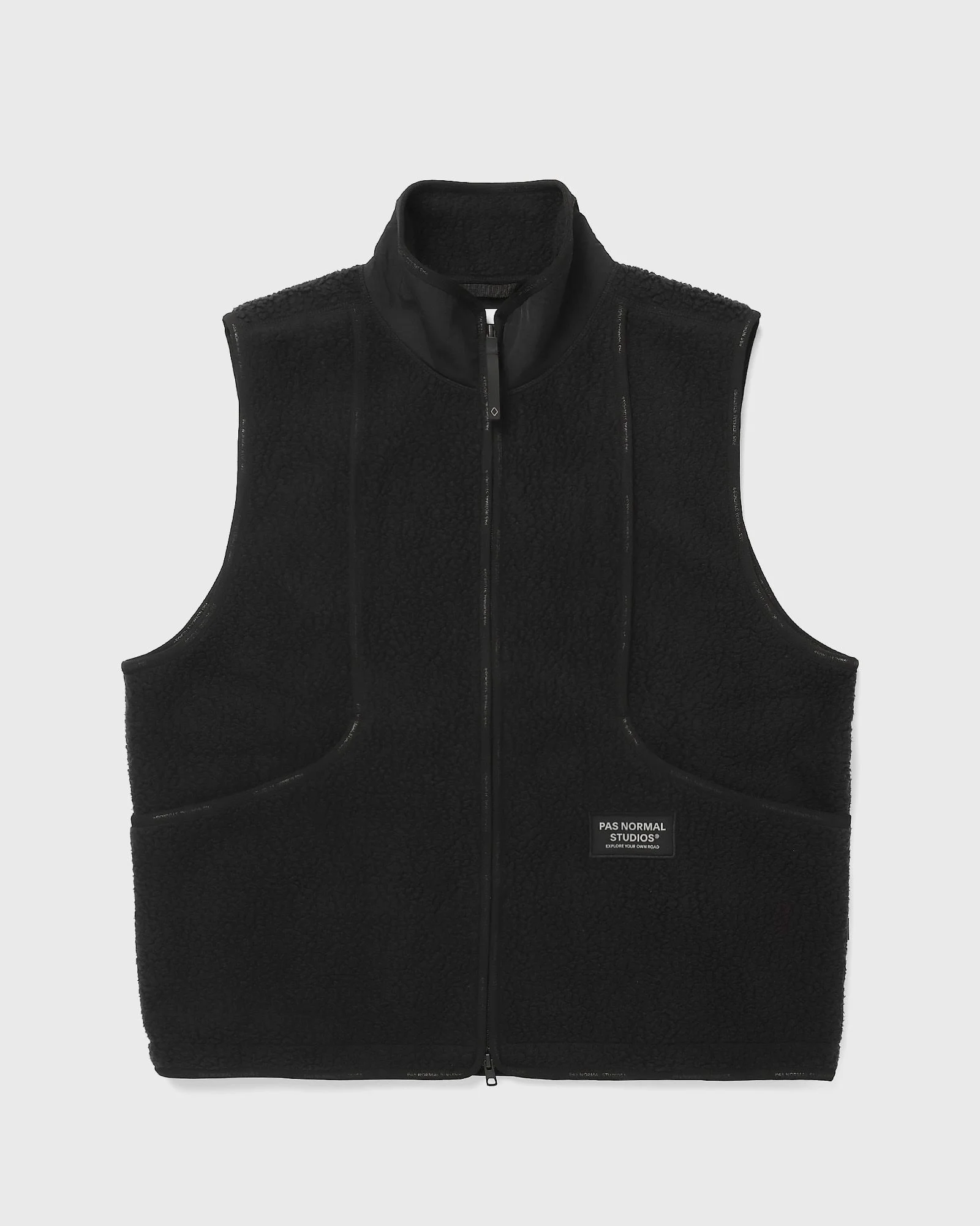 Off-Race Pile Fleece Vest - 1