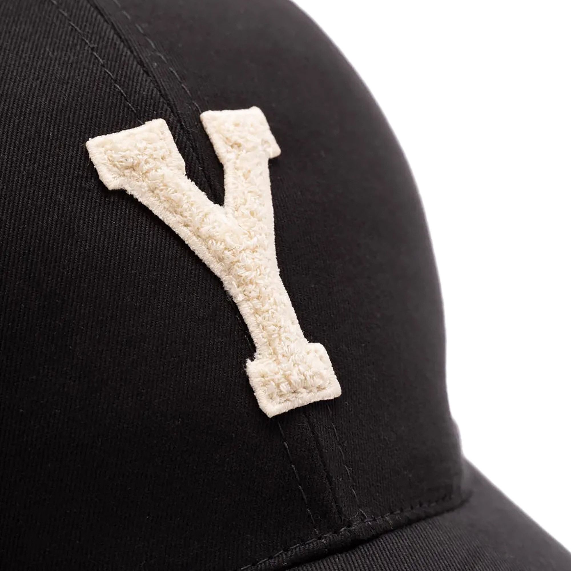 Saint Laurent Baseball Cap 'Black/Ivory' - 3