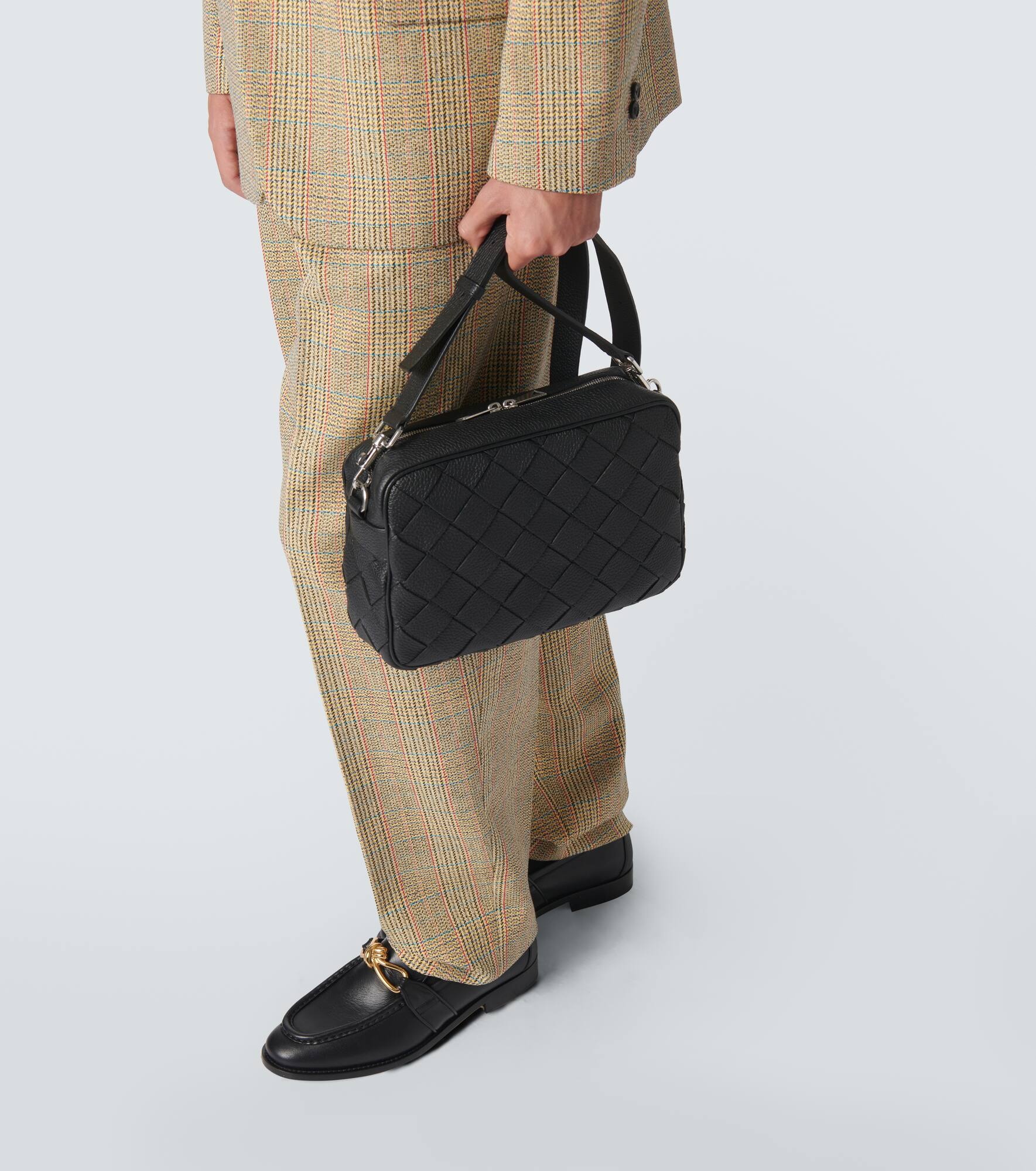 Intrecciato Medium leather camera bag - 2
