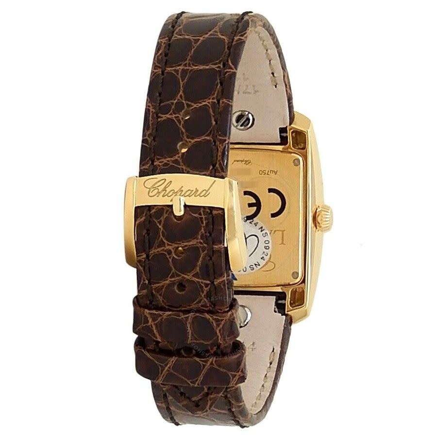 Pre-owned Chopard La Strada Quartz Silver Dial Ladies Watch 419255-0001 - 4