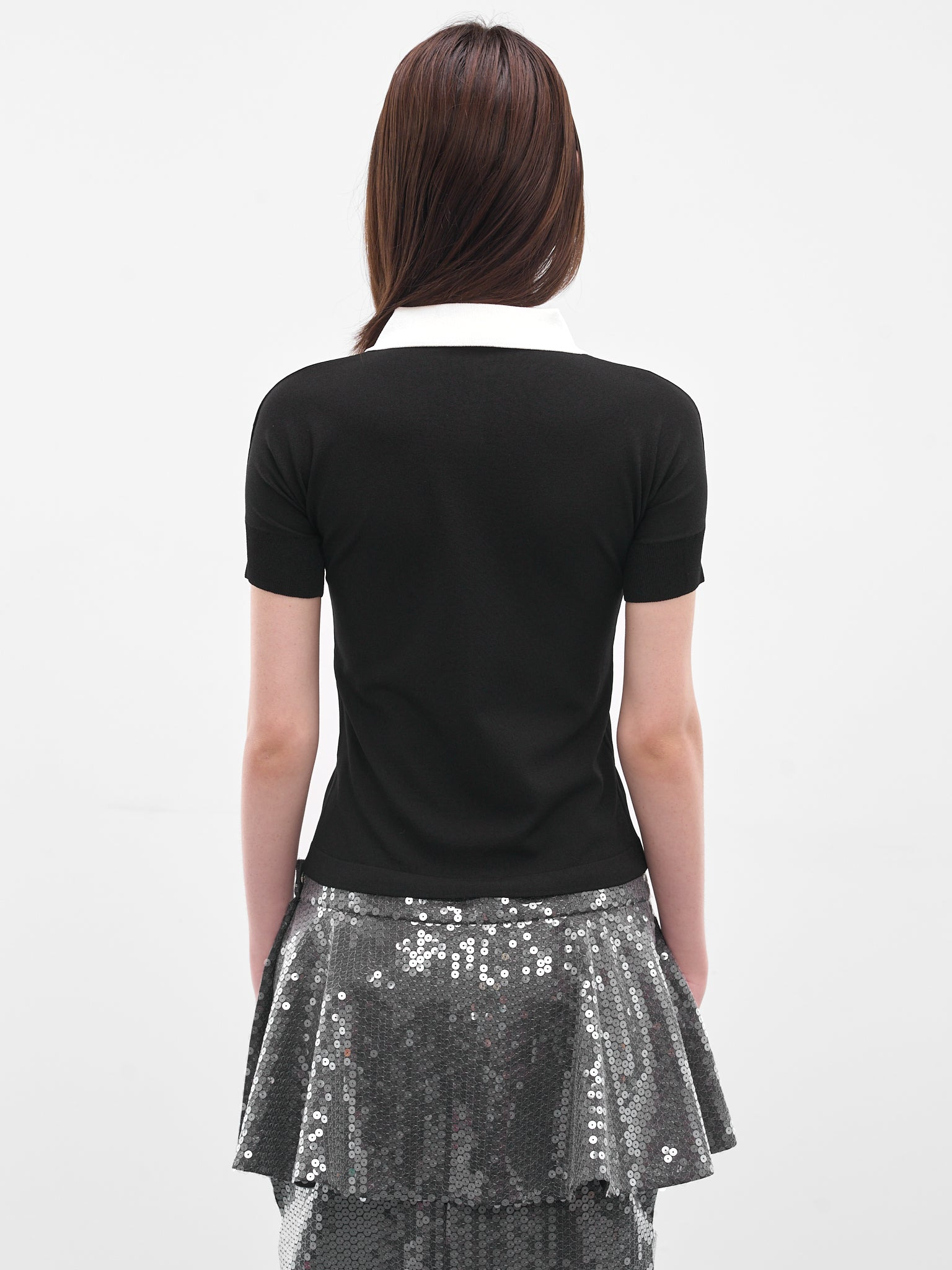 Logo Graphic Contrast Polo Shirt - 3