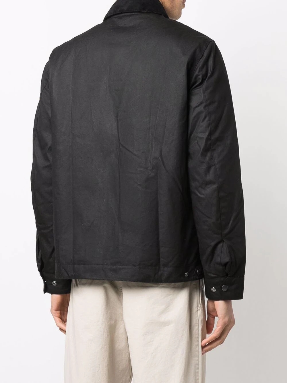 wax-effect field jacket - 4