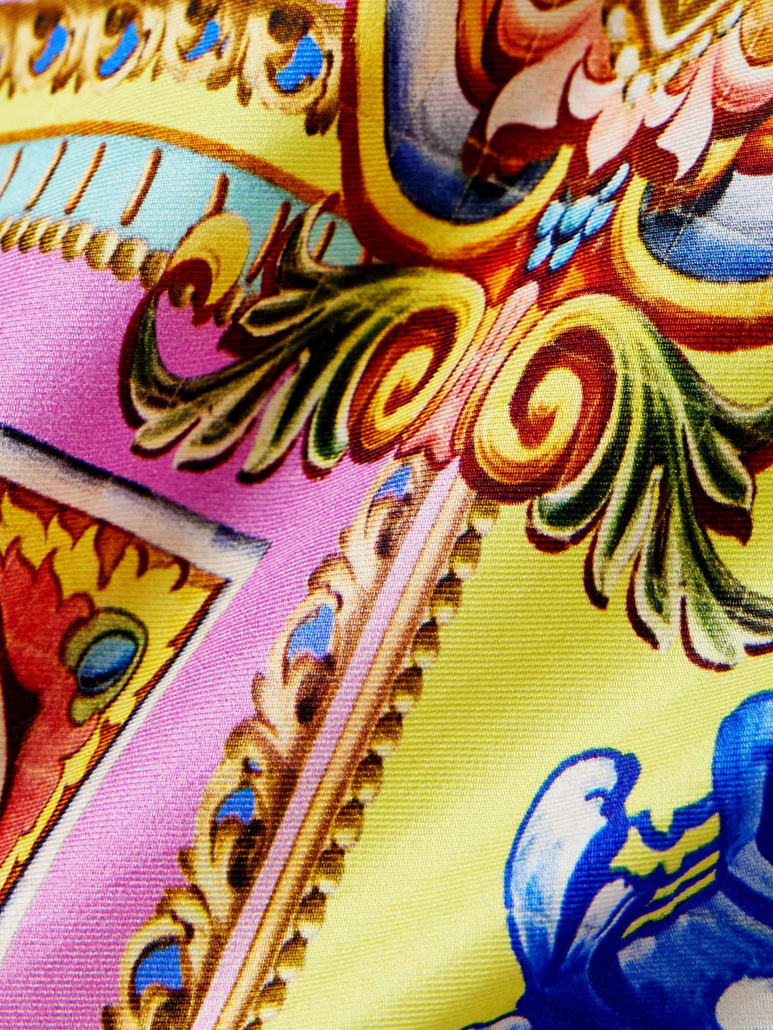 Crystal-embellished printed silk-twill camisole Multi - 4