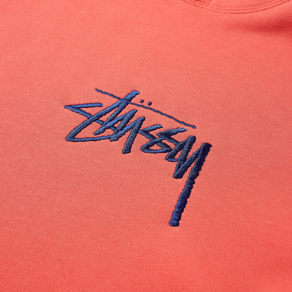 Stussy Stock Logo Applique Hoody - 2