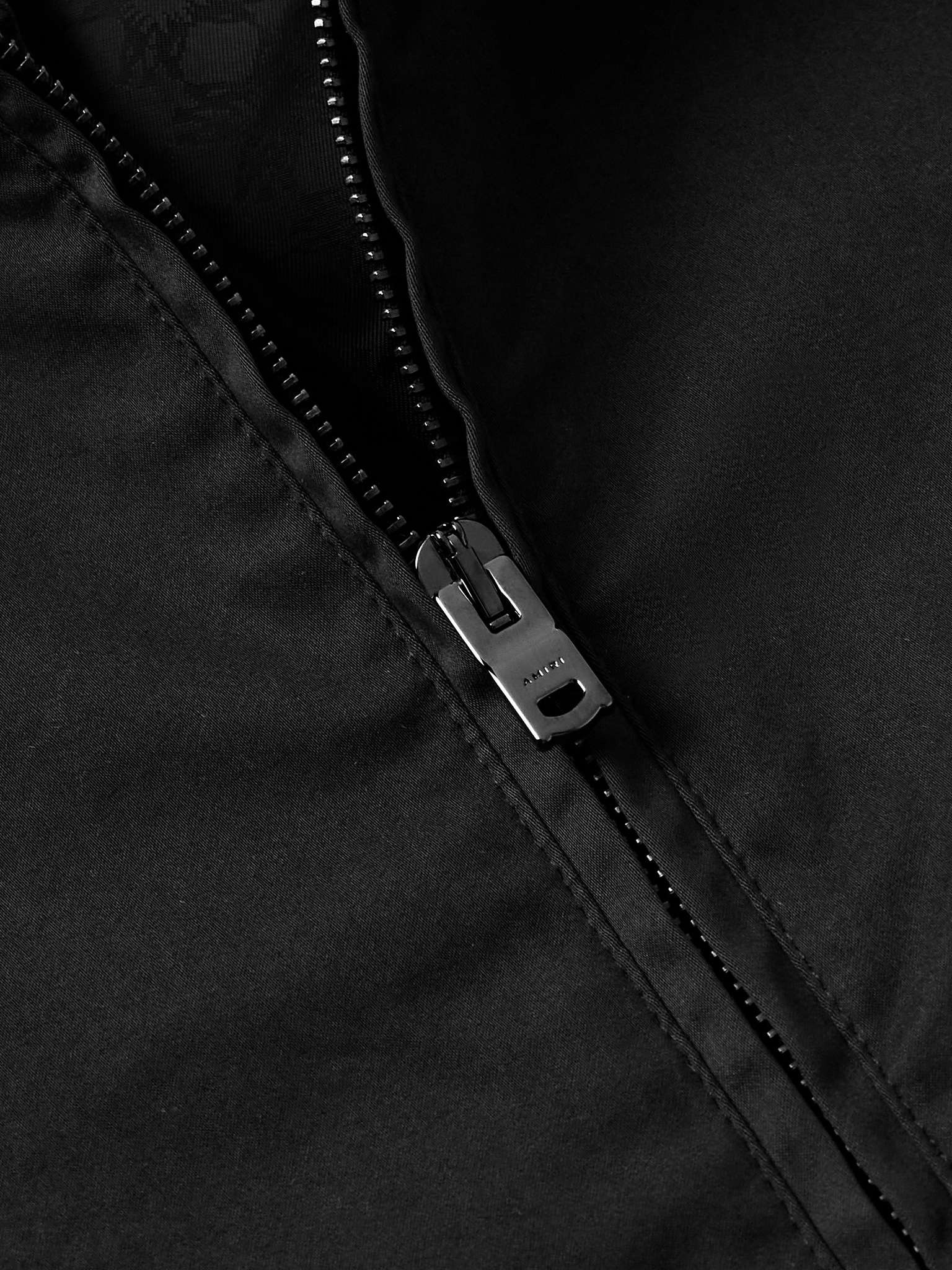 Logo-Flocked Cotton-Blend Blouson Jacket - 4