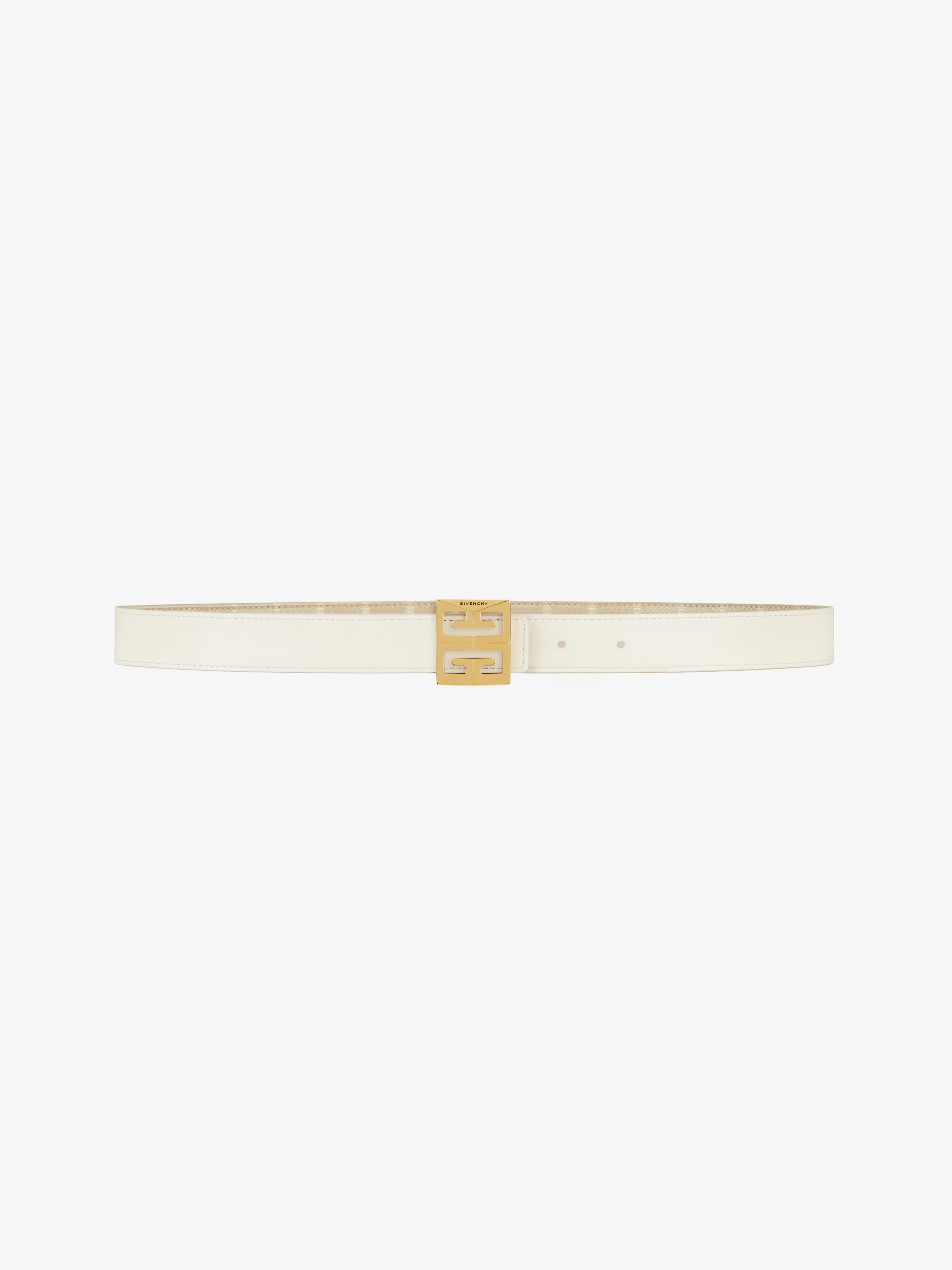4G REVERSIBLE BELT IN COATED CANVAS - 2