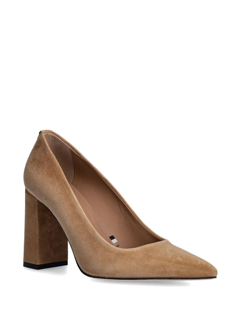 BOSS suede pumps outlook