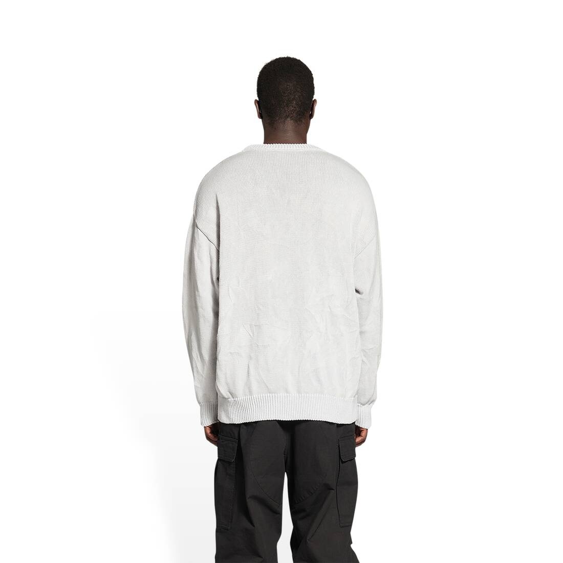 Men's Bb Paris Icon Sweater  in Off White - 4