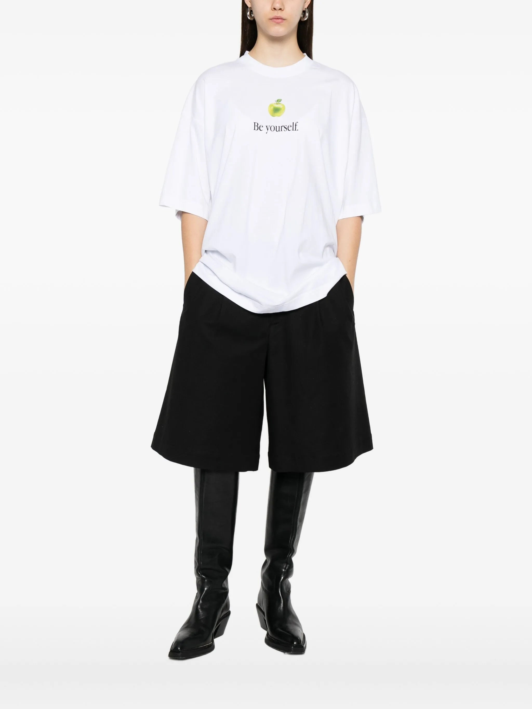 Vetements Apple-print T-shirt - 2