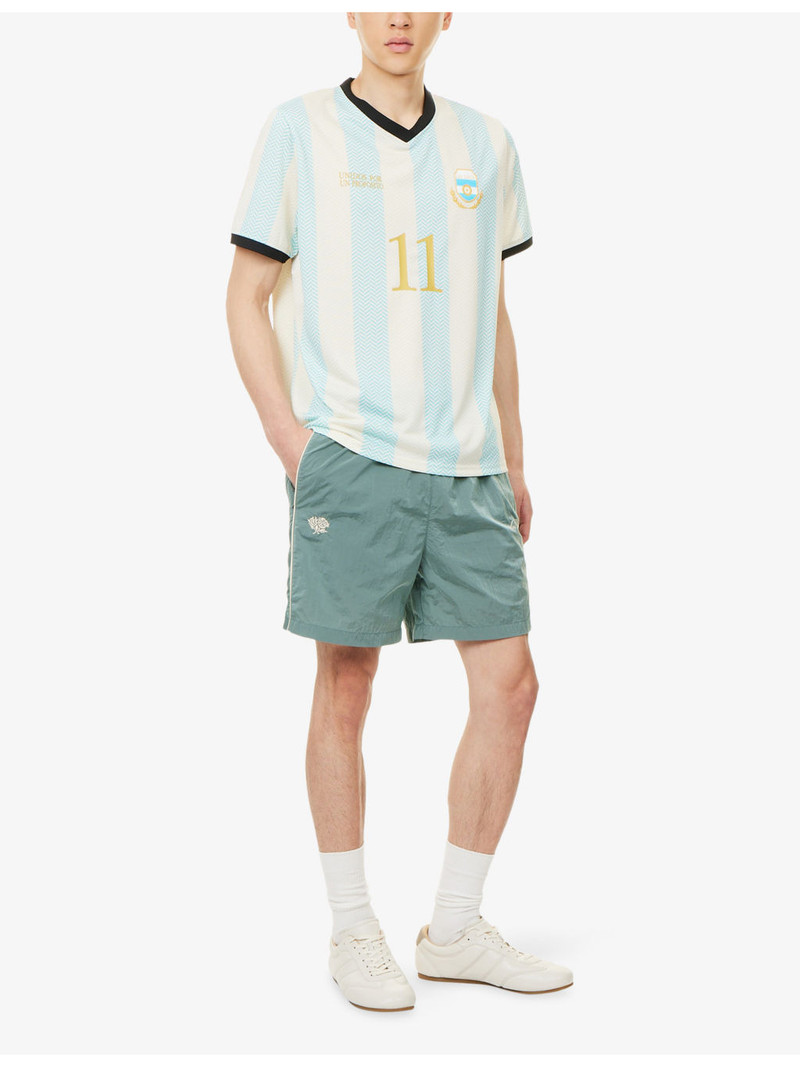 Les Deux Argentina Football Jersey T-Shirt outlook