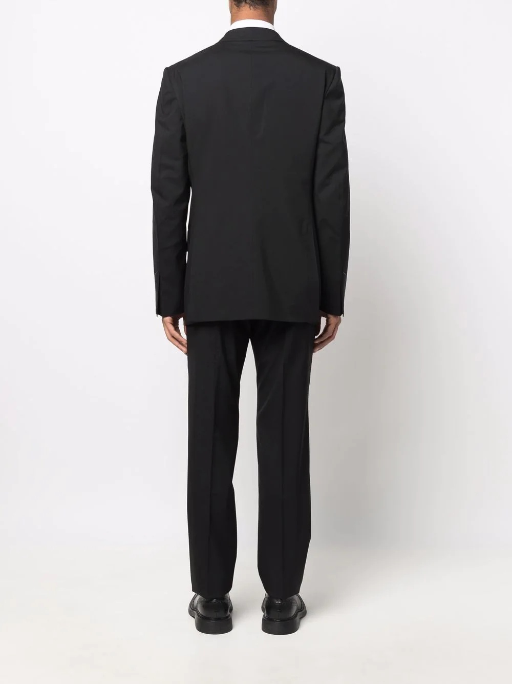 single-breasted tailored suit - 4