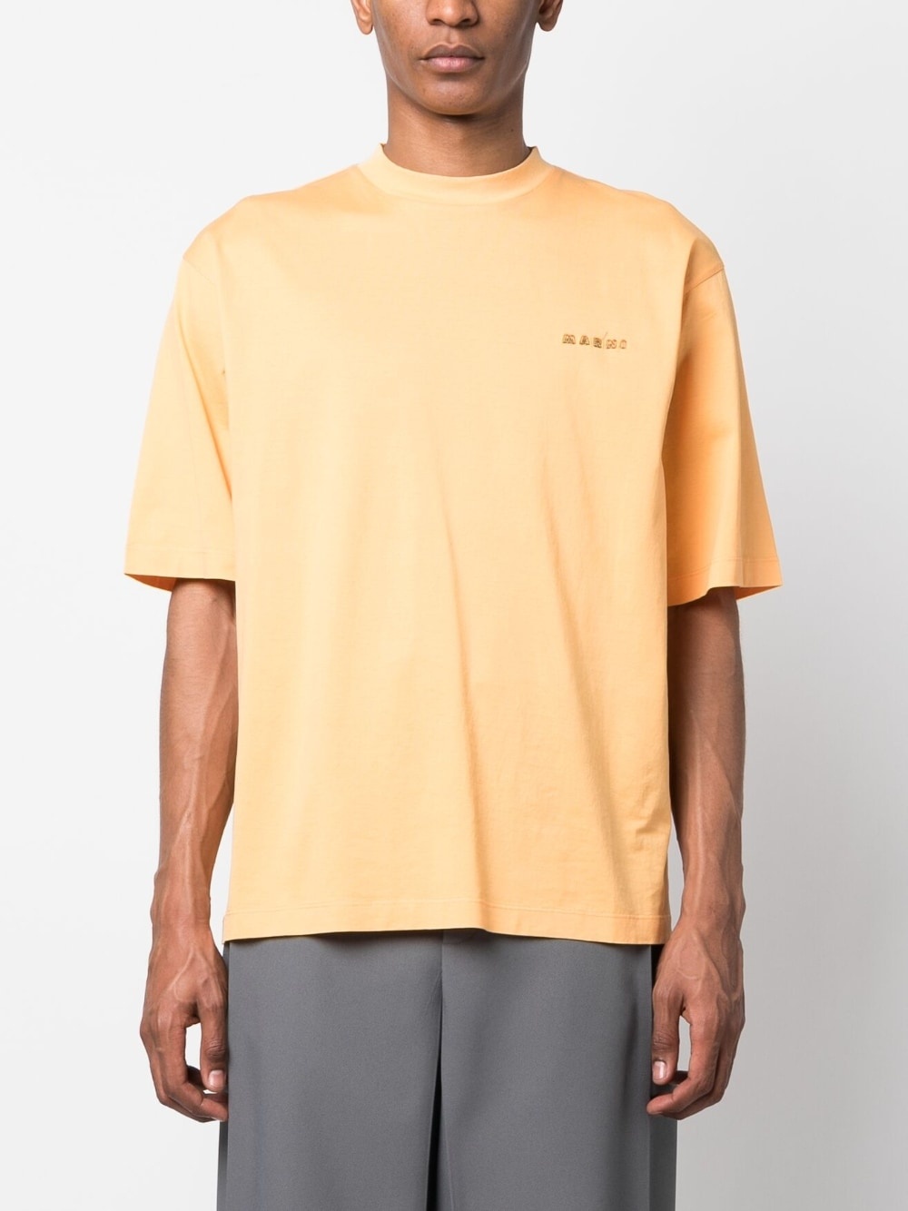 graphic-print  cotton T-shirt - 3
