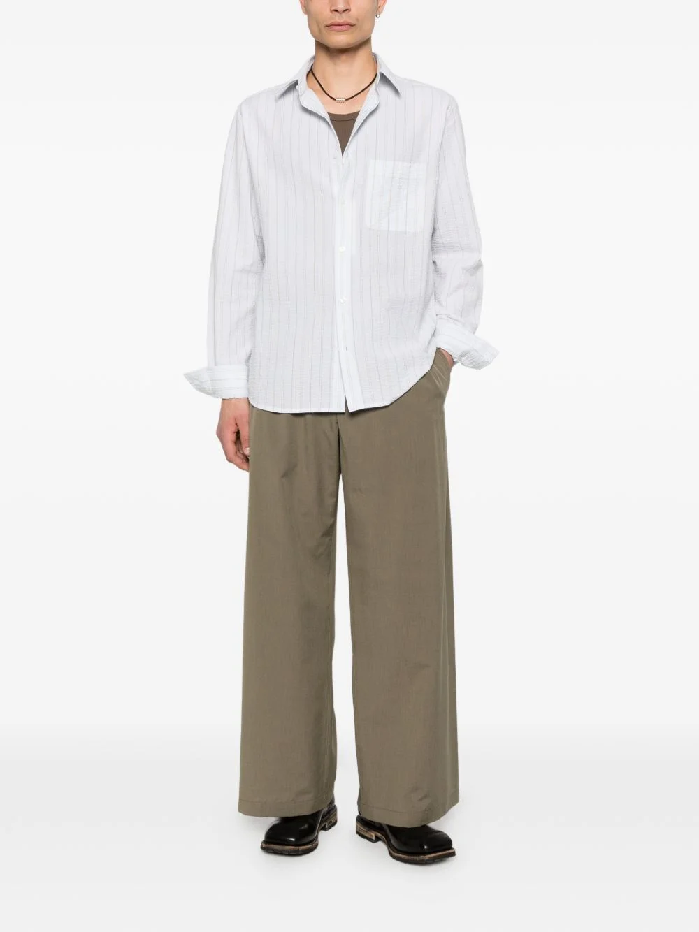 Saryan J striped shirt - 1