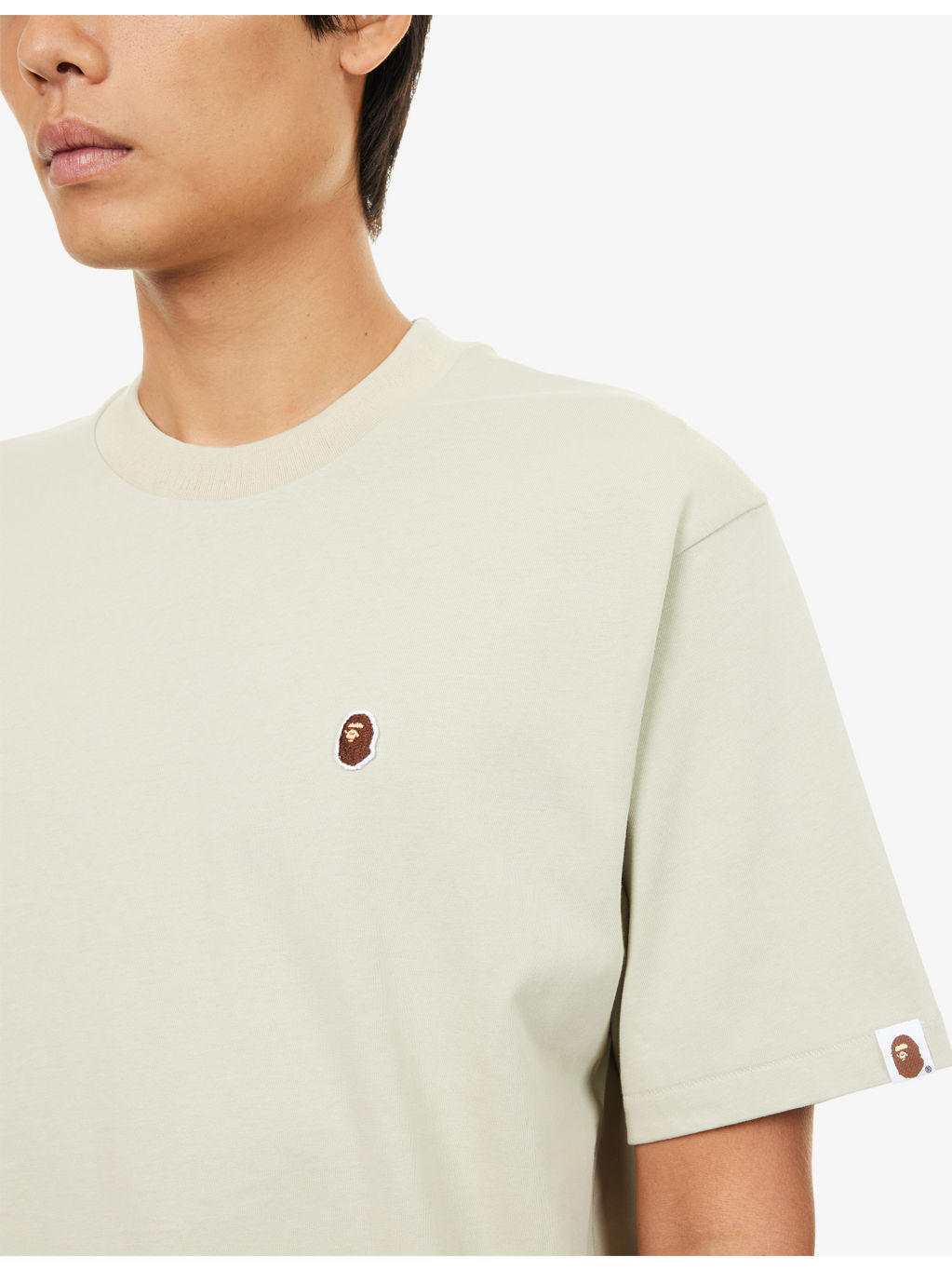 One Point Brand-Embroidered Cotton-Jersey T-Shirt - 5