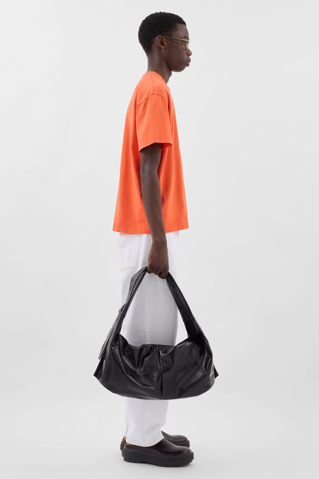 TAPERED PANTS / optical white - 3