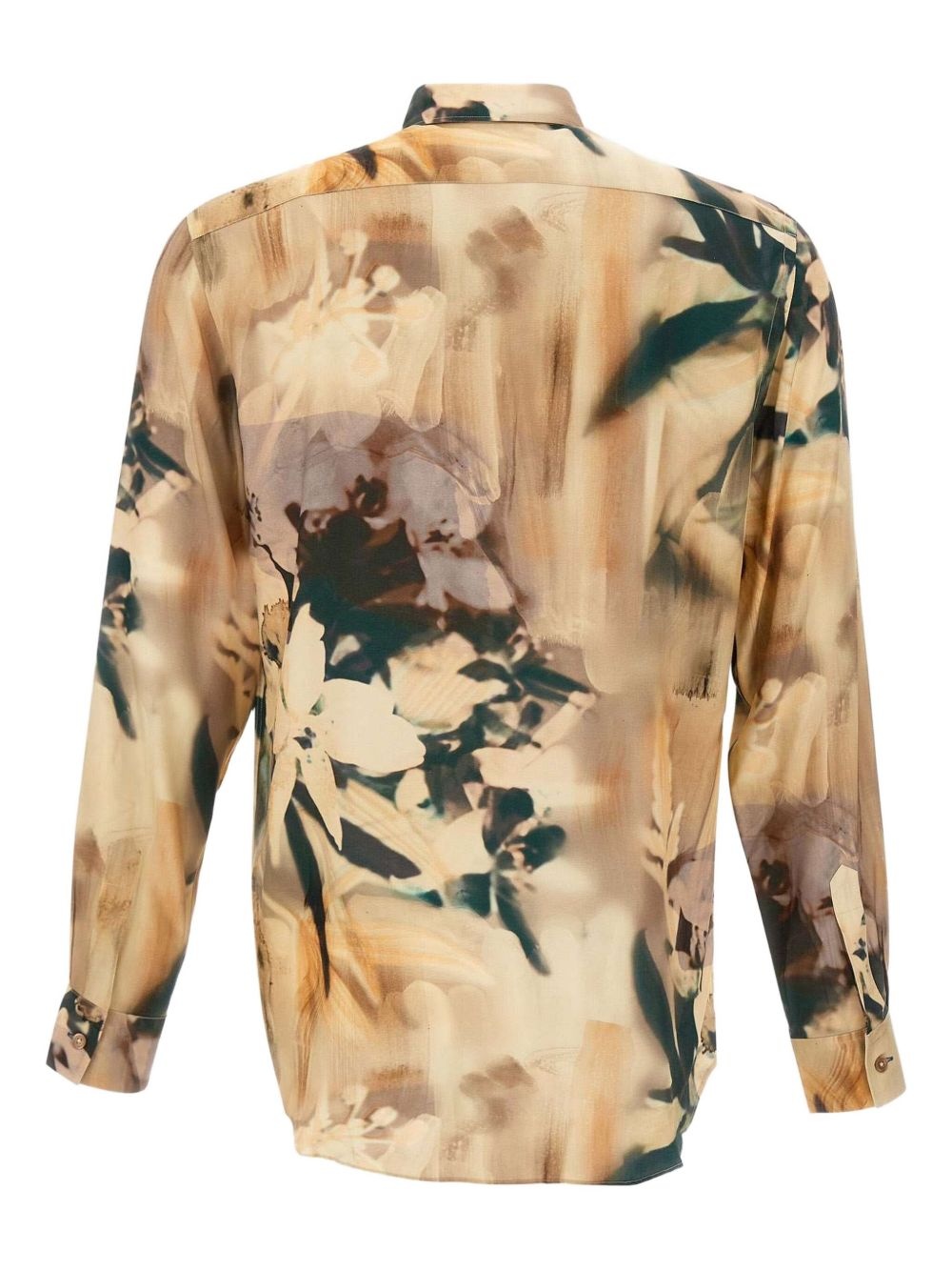 abstract-print shirt - 2
