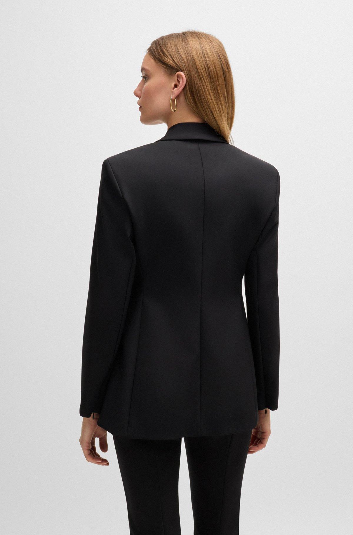 SLIM-FIT JACKET IN PERFORMANCE-STRETCH MATERIAL - 4