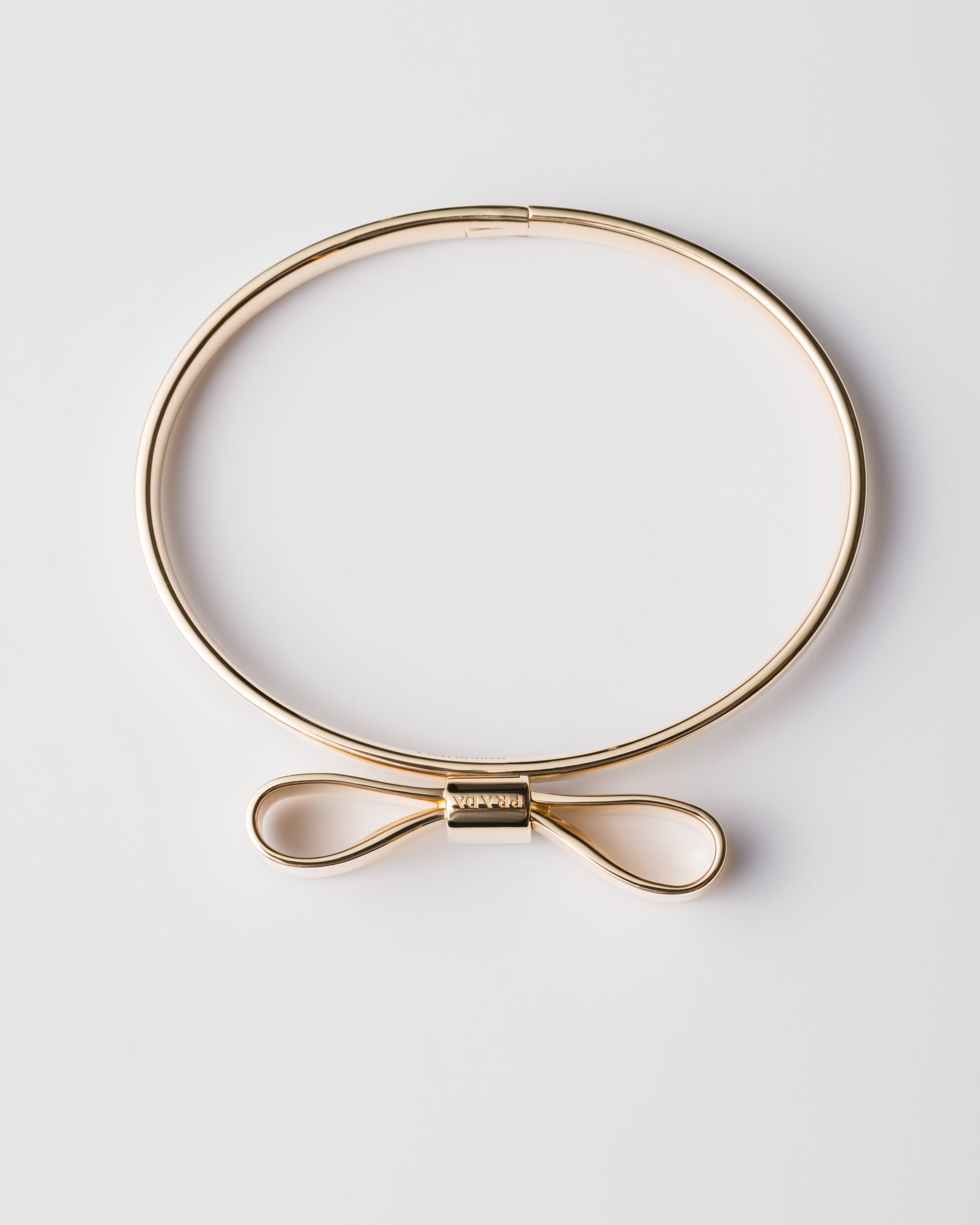 Eternal Gold Bow bangle bracelet - yellow gold - 2