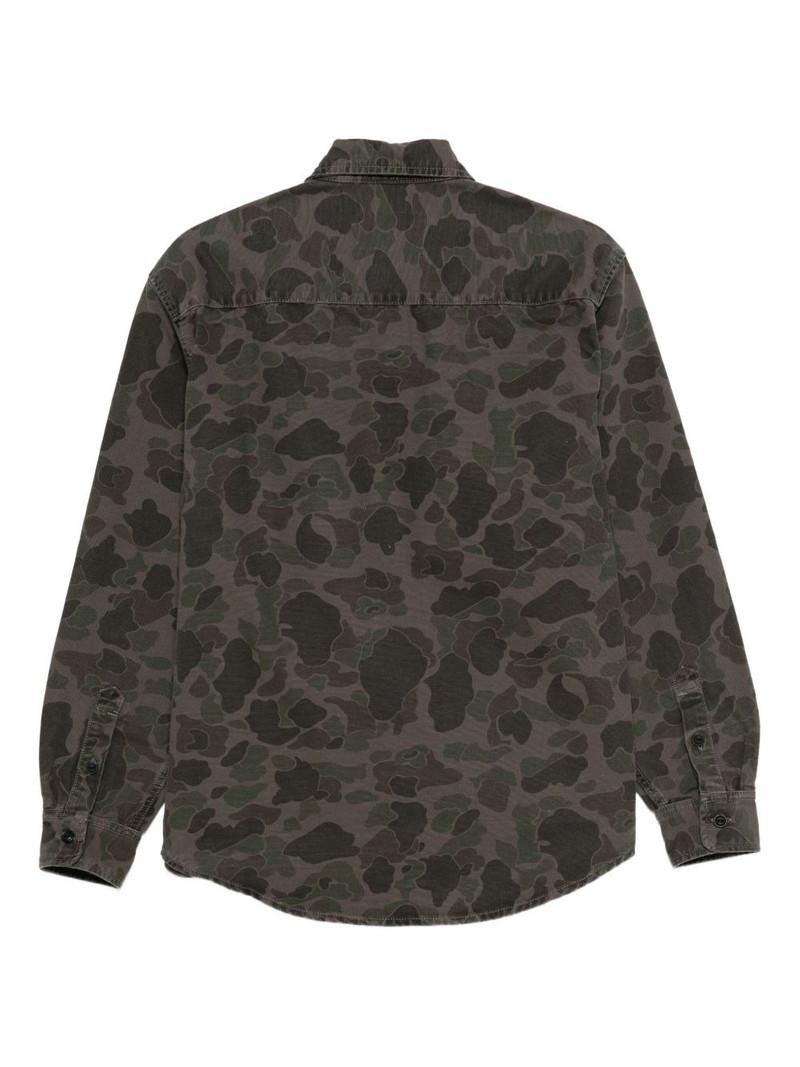 Carhartt Duck camouflage-pattern shirt outlook