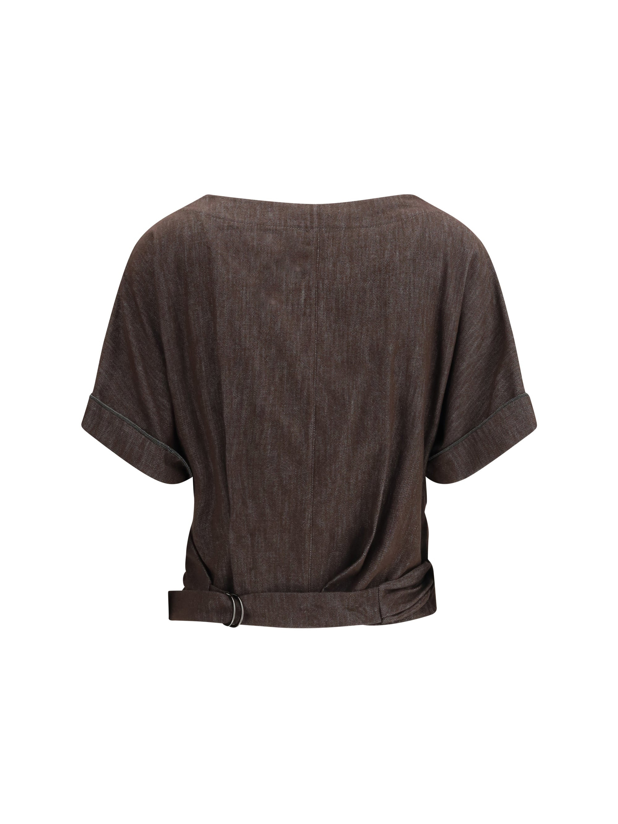 Brunello Cucinelli Women Wallet Blouse - 2