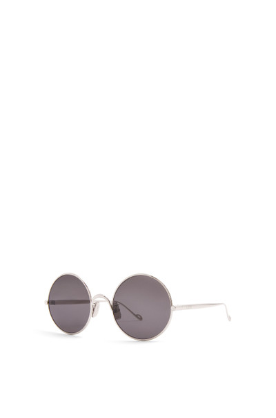 Loewe Round sunglasses in metal outlook