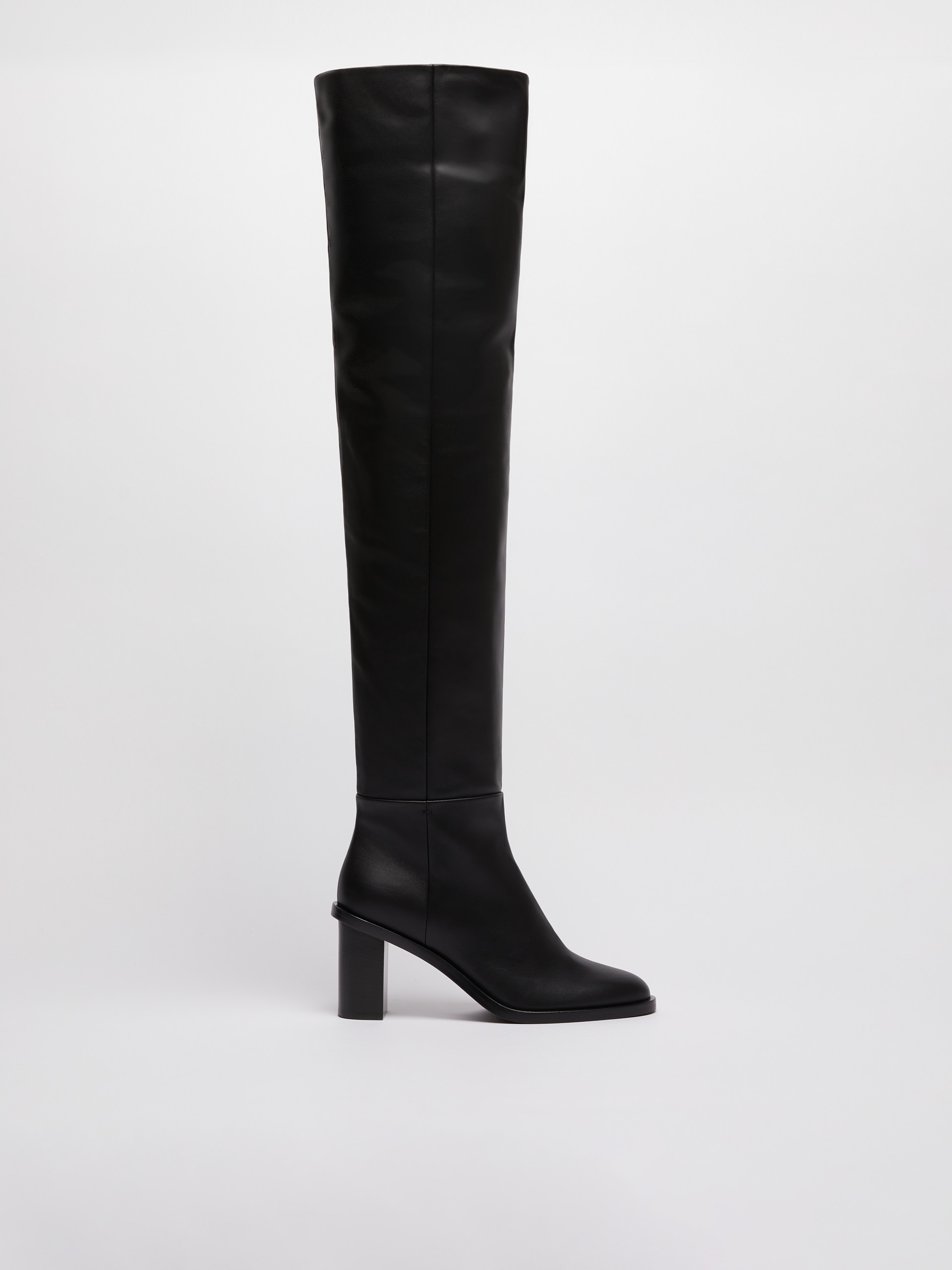 CUISSARD80 Leather thigh-high boots - 1