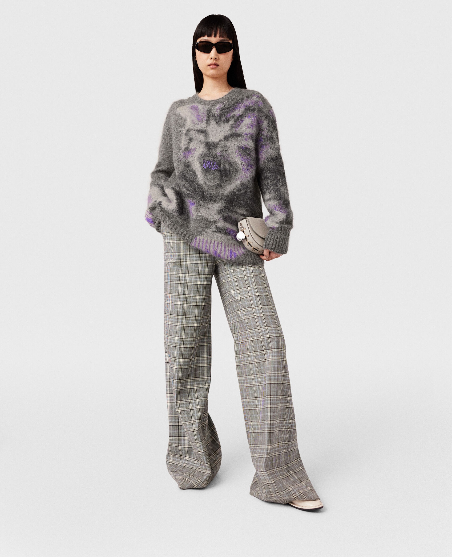 Kitten Graphic Knit Sweater - 5