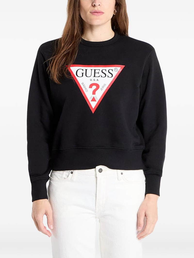 logo-print sweater 1