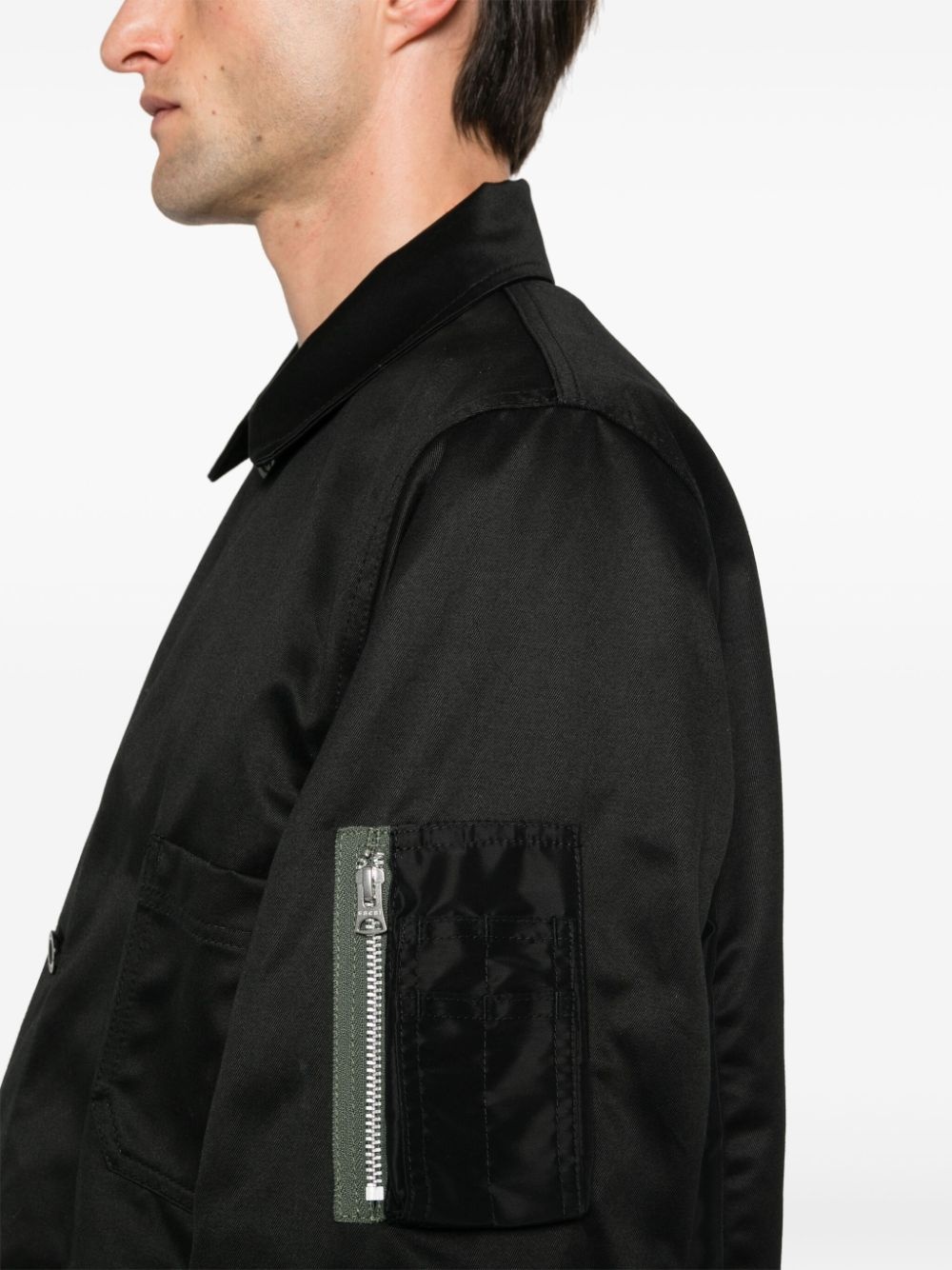 cotton shirt jacket - 5