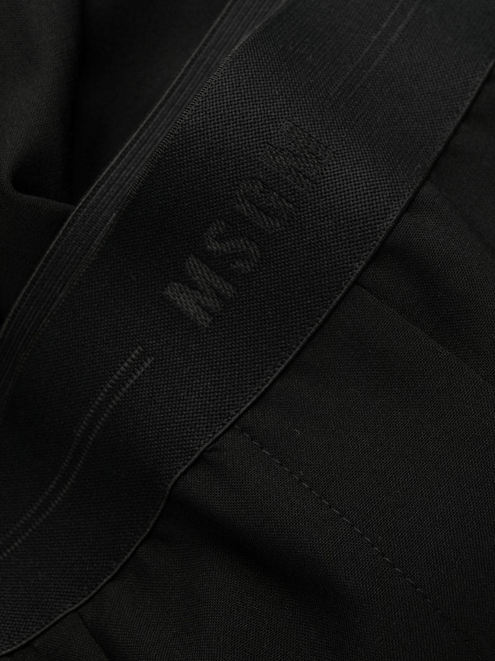wide-leg high-waist trousers - 6
