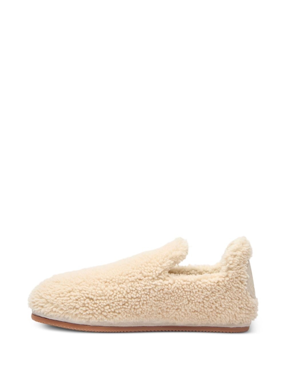 shearling ballerina shoes - 2