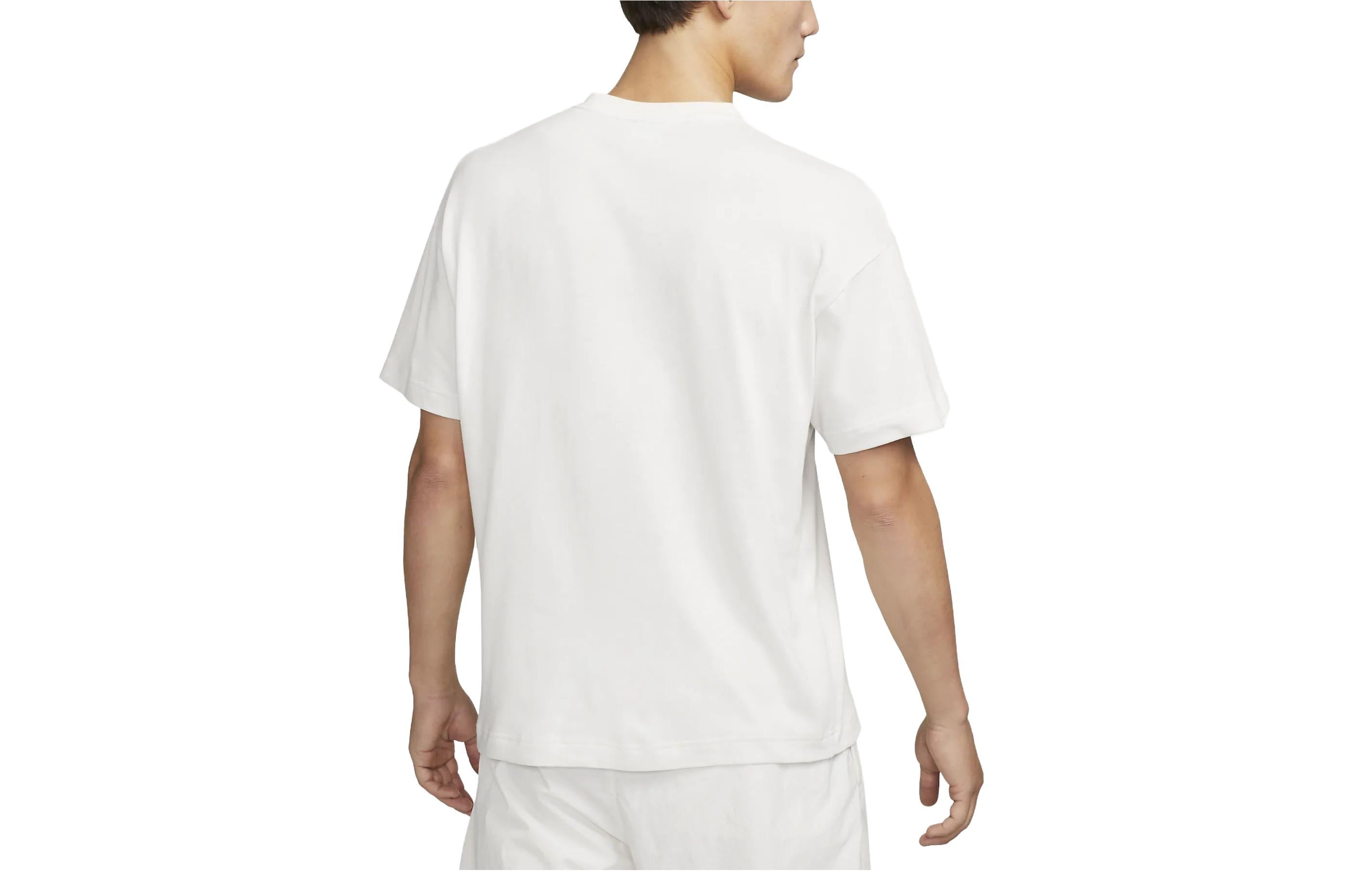 Nike Solo Swoosh Short Sleeve Knit Top 'White' DA0321-030 - 2