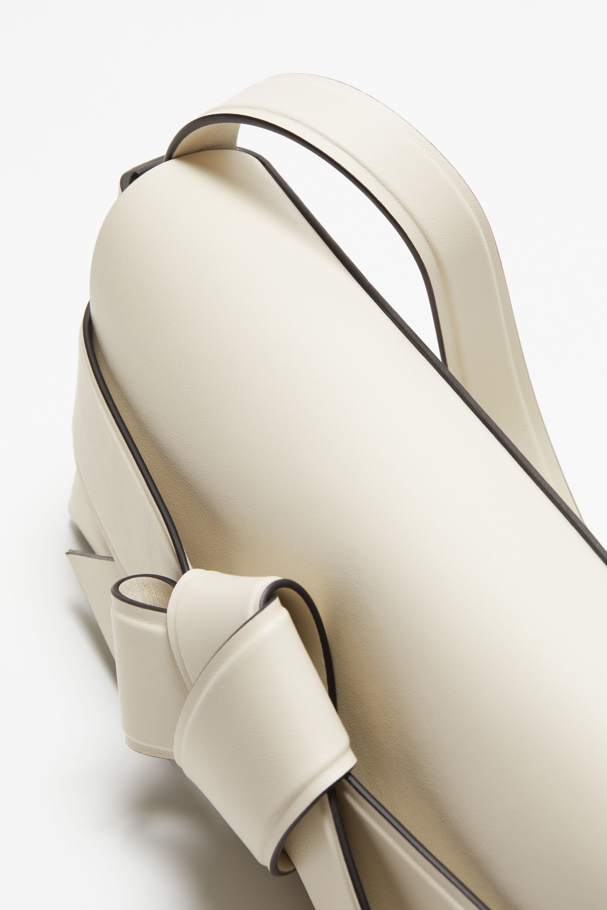 Musubi shoulder bag - White/black - 5