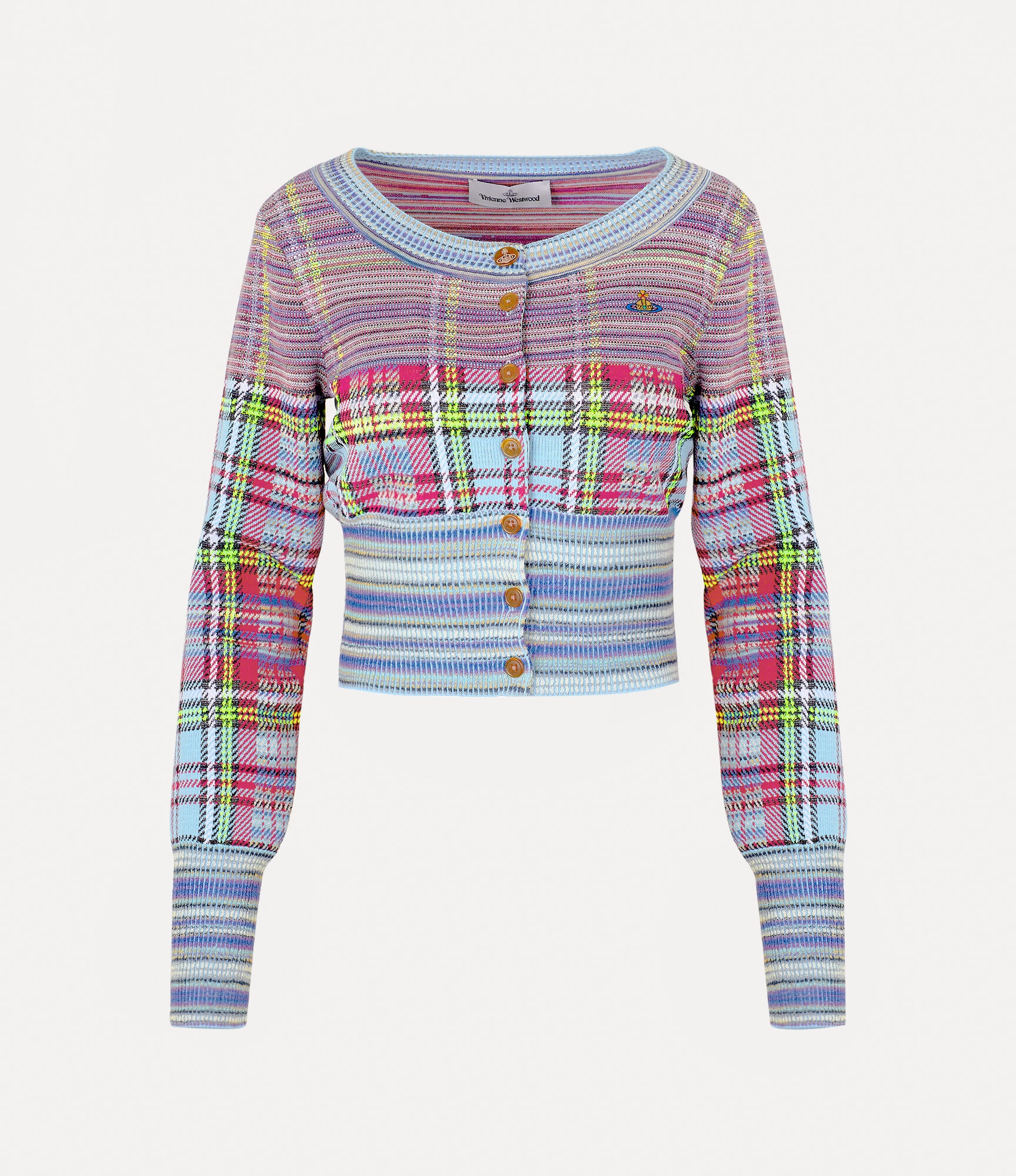 TARTAN CARDI - 1