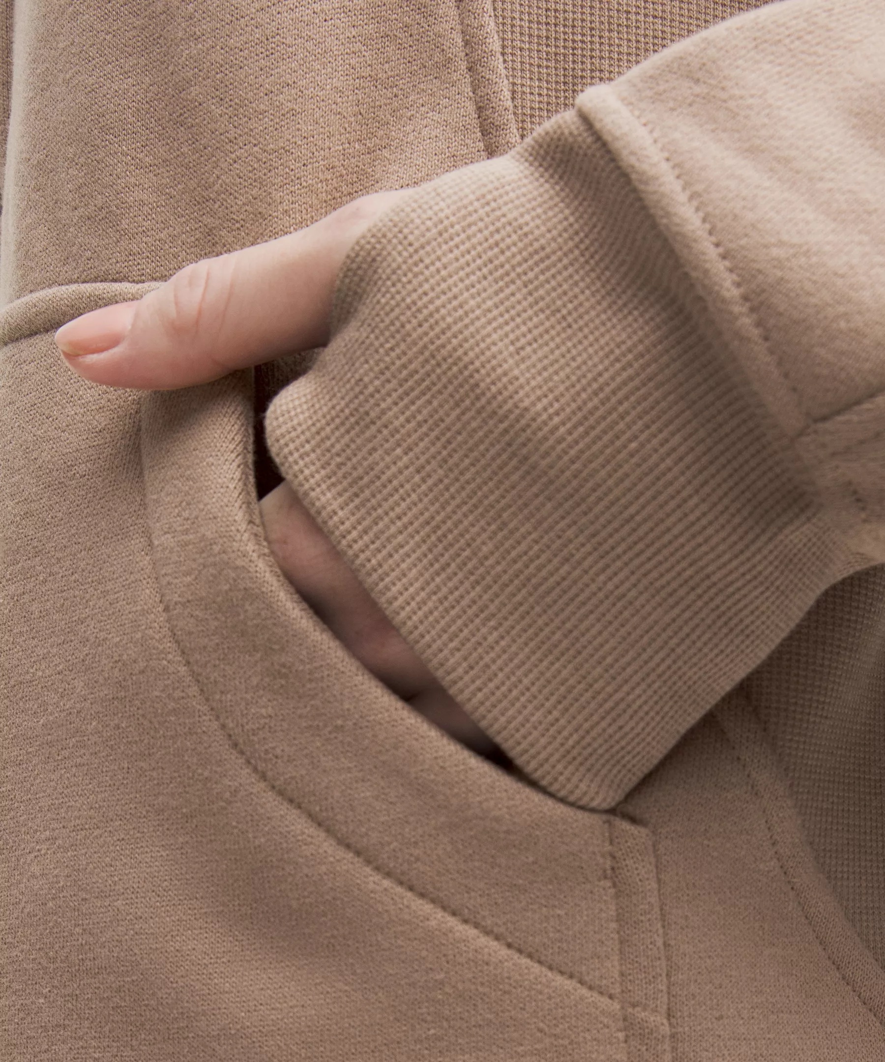 Scuba Oversized Half-Zip Hoodie *Long - 5